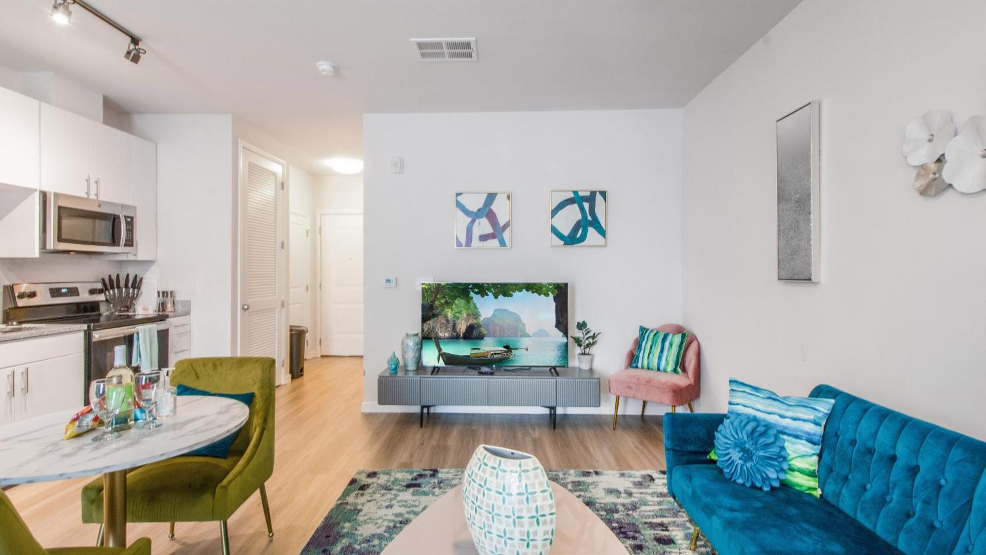 Stunning Studio With Balcony Views, Pool, And Gym Baltimore Eksteriør bilde